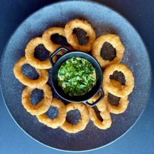 Inele de ceapă prăjite